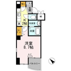 クレスト東金町の物件間取画像